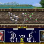 ラングリッサー1&2のゲーム画面