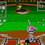 2020年スーパーベースボールのゲーム画面