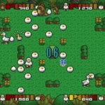 もってけたまごwithがんばれ!かものはしのゲーム画面
