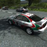 セガラリーレボのゲーム画面