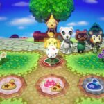 どうぶつの森 amiiboフェスティバルのゲーム画面