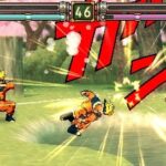 NARUTO -ナルト- ナルティメットポータブルのゲーム画面