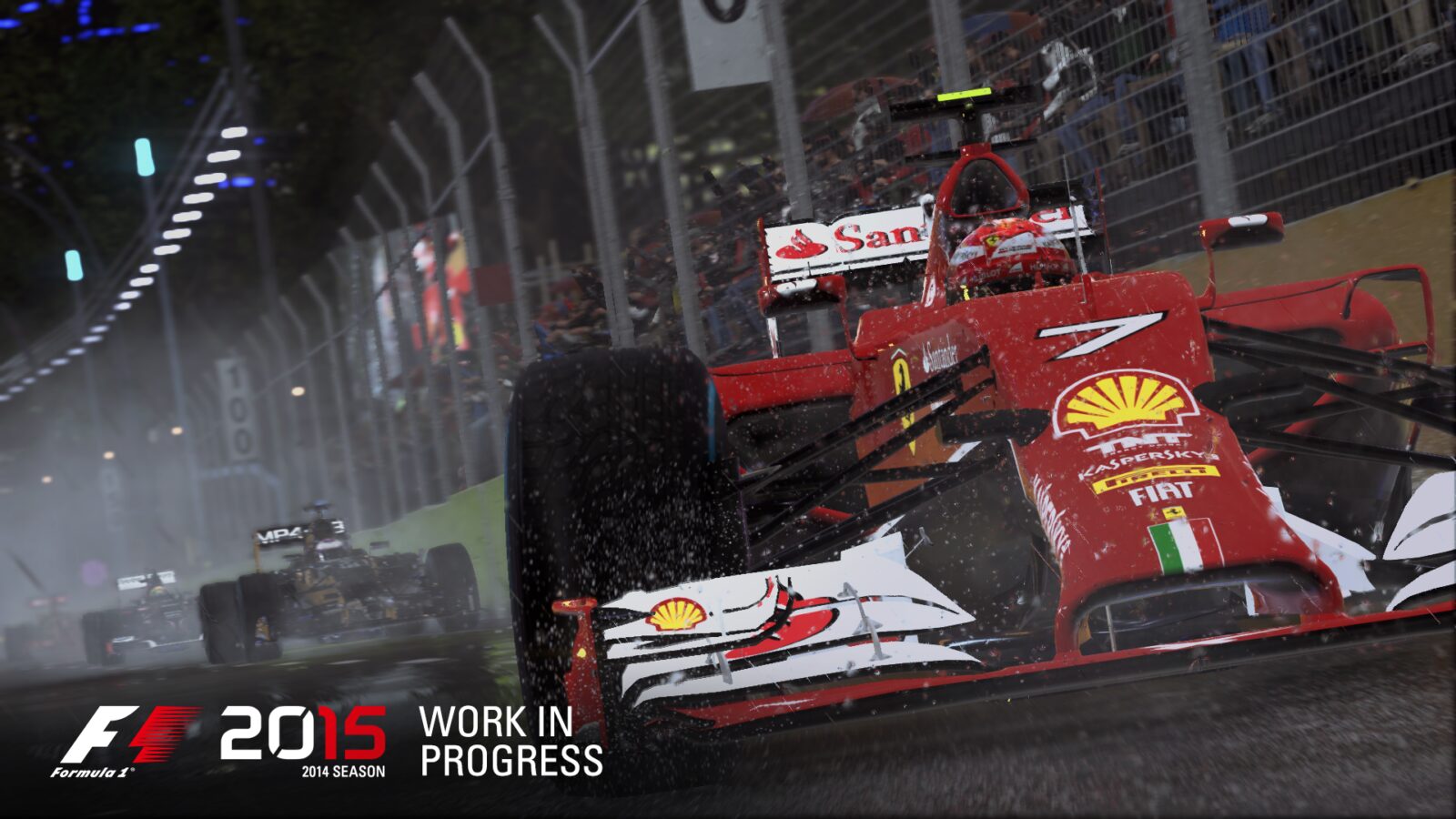 F1 2015のゲーム画面
