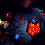 アミーロ・ザ・アルマジロのゲーム画面