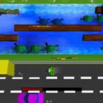 フロッガーのゲーム画面