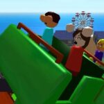 ジェットコースターをつくろう!3Dのゲーム画面