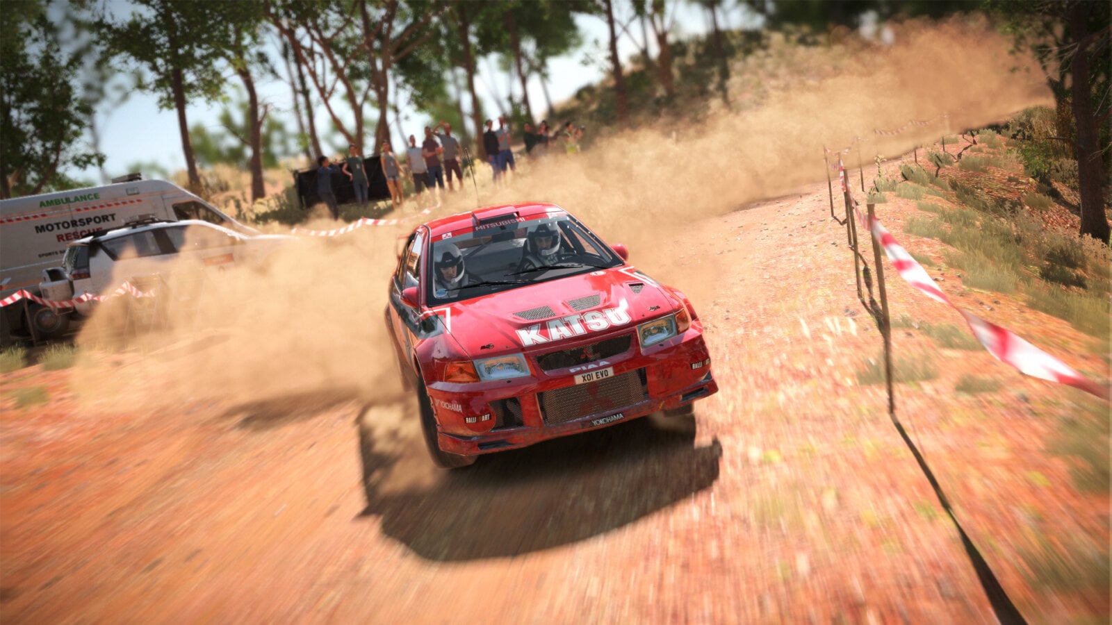 DiRT 4のゲーム画面