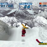 SIMPLE1500シリーズ Vol.27 THE スノーボードのゲーム画面
