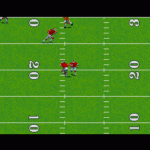TVスポーツフットボールのゲーム画面