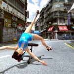 街スベリのゲーム画面