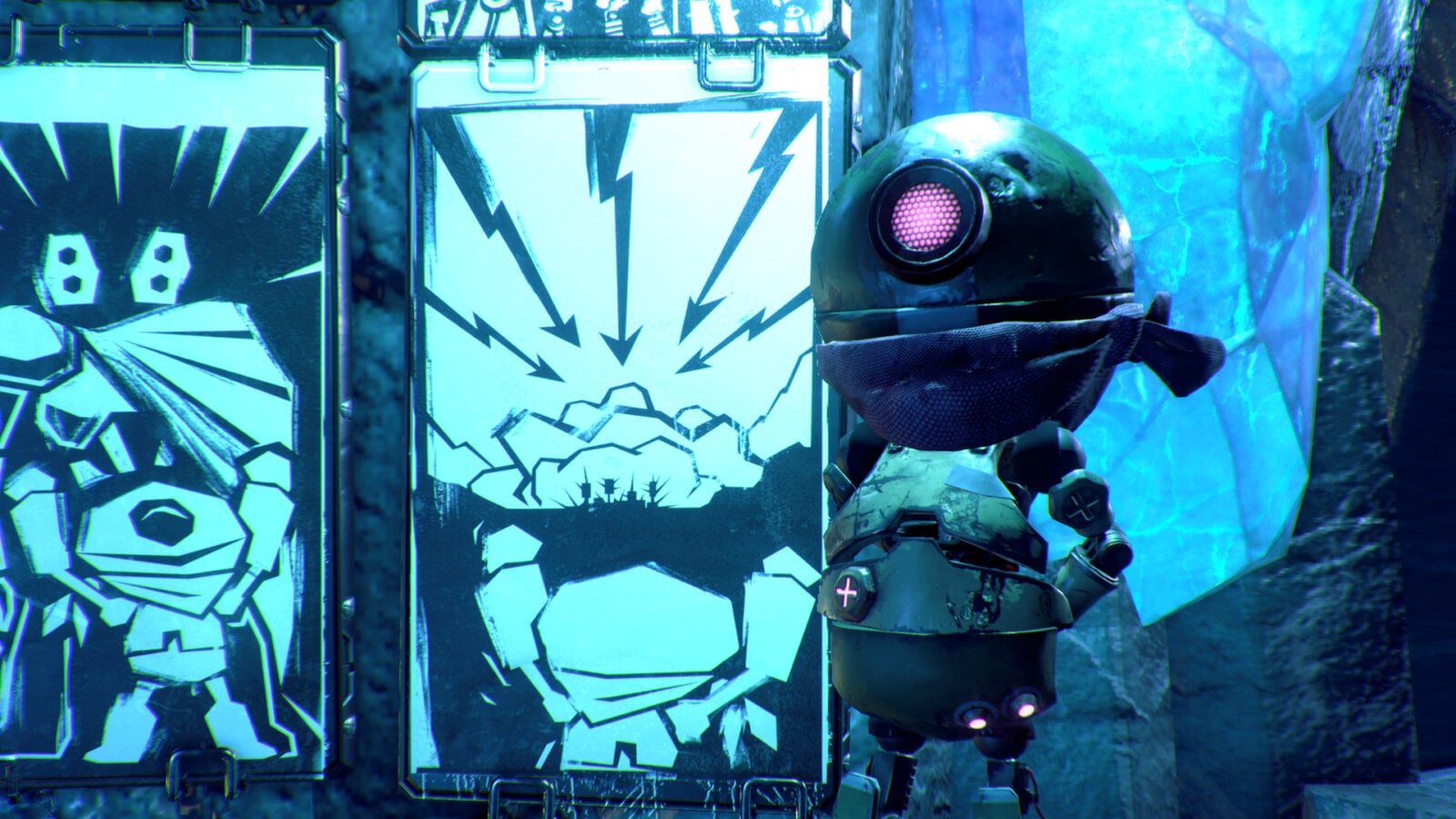 ReCore Definitive Editionのゲーム画面