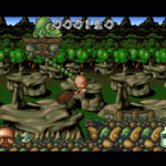 チャックロックIIのゲーム画面
