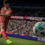 FIFA 18のゲーム画面