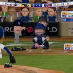 MLBボブルヘッド!のゲーム画面