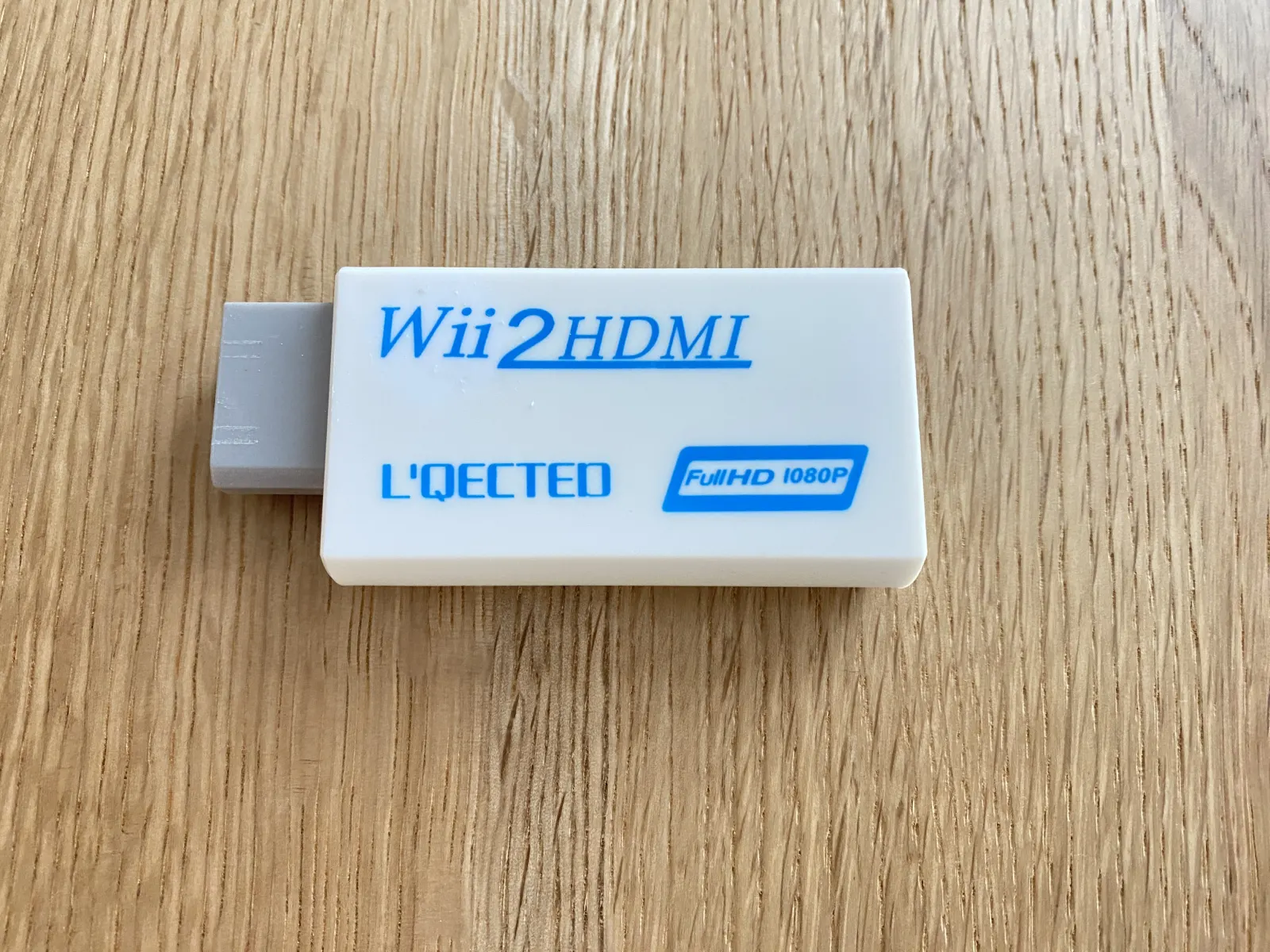 Wii本体へ直接接続するHDMI変換アダプター