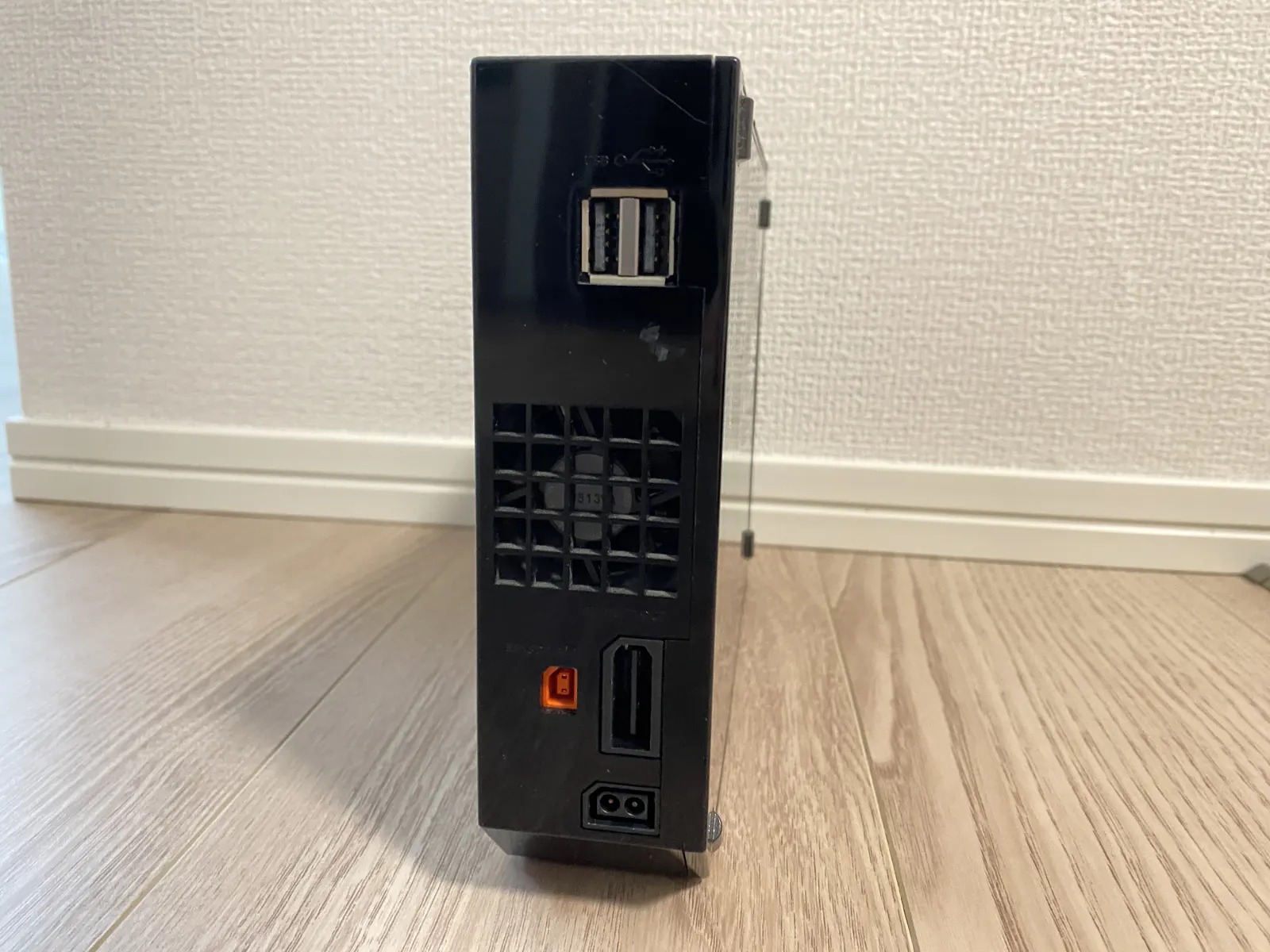 Wii本体背面の電源・映像・センサーバー端子
