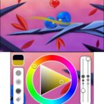 Colors! 3Dのゲーム画面
