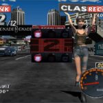 レイジレーサーのゲーム画面