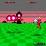 スペースハリアーIIのゲーム画面