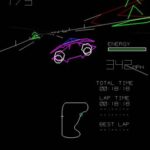 VectorRacingのゲーム画面