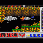 ミスターヘリの大冒険のゲーム画面