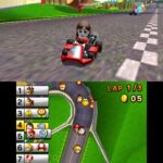 マリオカート7のゲーム画面