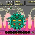 スーパーファンタジーゾーンのゲーム画面